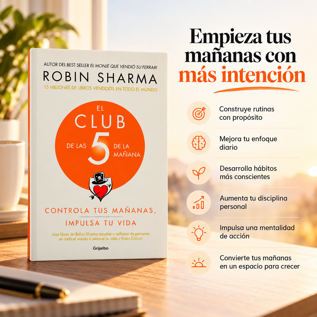 🌅 ¡Transforma tus mañanas y empieza a aprovechar mejor tus días! 💪🏻